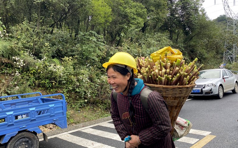 村民滿載而歸的喜悅。習水縣融媒體中心 刁苓沙 攝.jpg